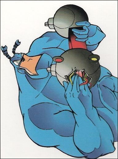 Tick (Base Set) card 36 The Tick vs. The Idea Men