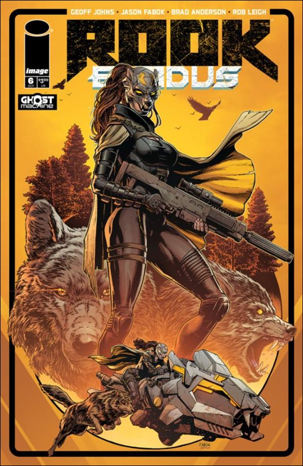 Rook: Exodus issue 6-B Jason Fabok Cover