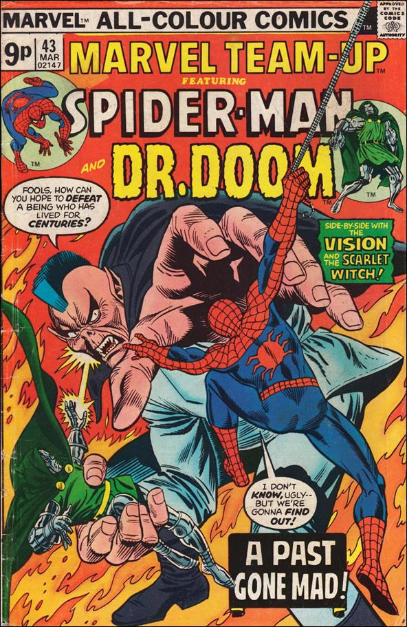 Marvel Team-Up (1972) issue 43-C UK Price Cover