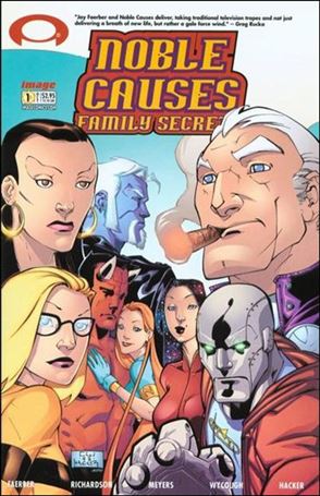Noble Causes: Family Secrets issue 1-B Cory Walker Cover