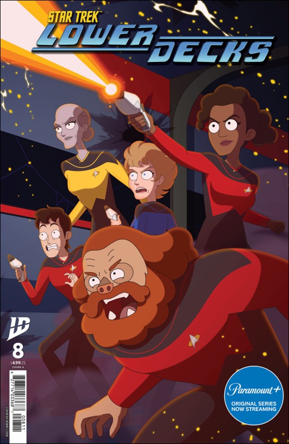 Star Trek: Lower Decks (2024) issue 8 Robby Cook Cover