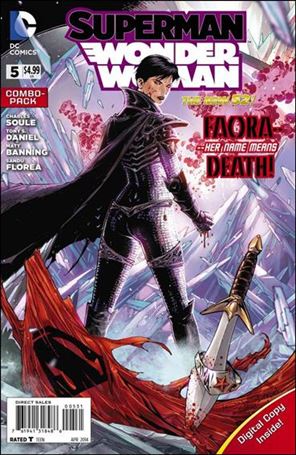 Superman/Wonder Woman issue 5-B Polybagged Tony Daniel Cover Combo Pack