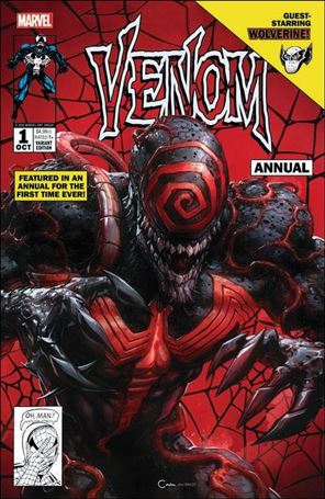 Venom Annual (2018) issue 1-BC Clayton Crain Standard Shared Retailer Cover