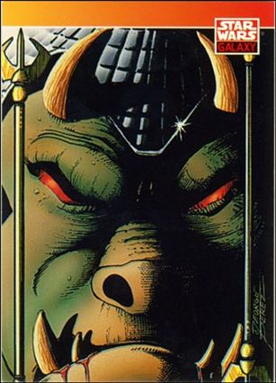 Star Wars Galaxy: Series 1 (Promo) card V Gamorrean Guard