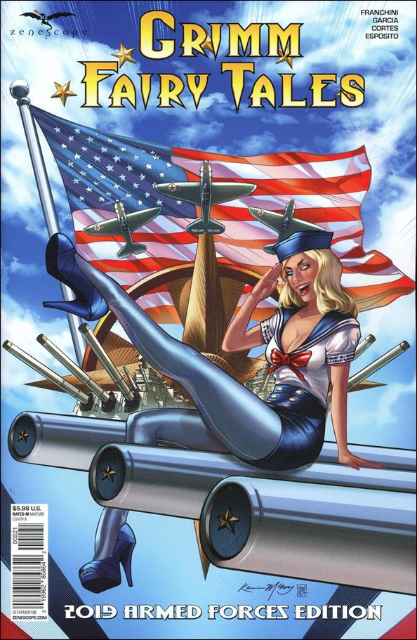 Grimm Fairy Tales: Armed Forces Edition issue 2019-B Kevin McCoy Cover