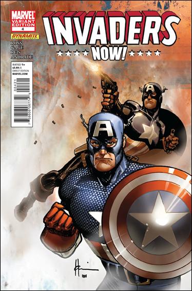 Invaders Now issue 4-B Howard Chaykin 1:15 Cover