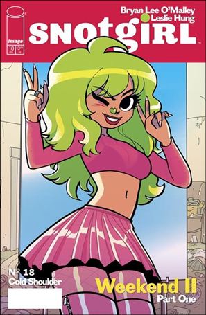 Snotgirl issue 18-B Bryan Lee O'Malley Cover