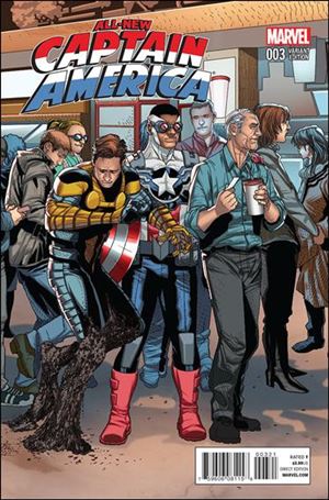 All-New Captain America issue 3-C Salvador Larroca 1:20 Welcome Home Cover