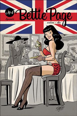 Bettie Page (2018) issue 4-B Scott Chantler Cover
