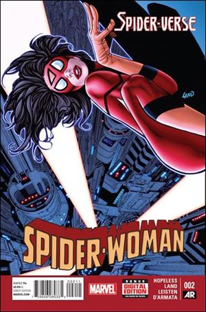 Spider-Woman (2015) issue 2 Greg Land Cover