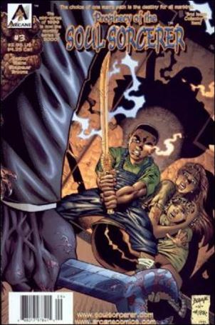 Prophecy of the Soul Sorcerer (2000) issue 3-B Right Side Cover