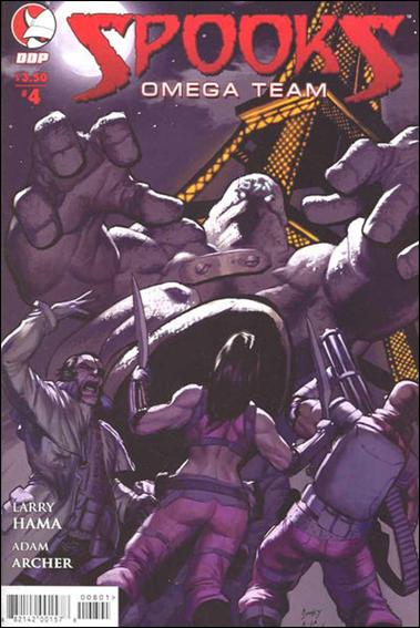 Spooks: Omega Team issue 4 Tim Seeley Cover