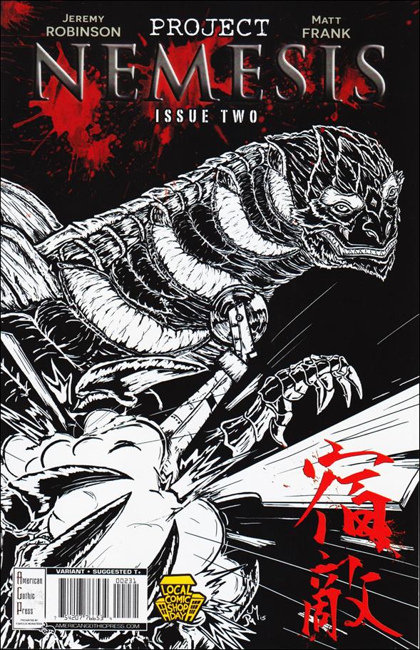 Project Nemesis issue 2-C Jorge Marrero Local Comic Shop Day Cover 1/1600