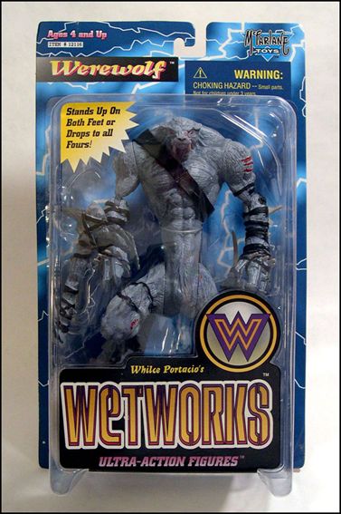 WetWorks (Series 1) figure 12105-B Werewolf (Blue)
