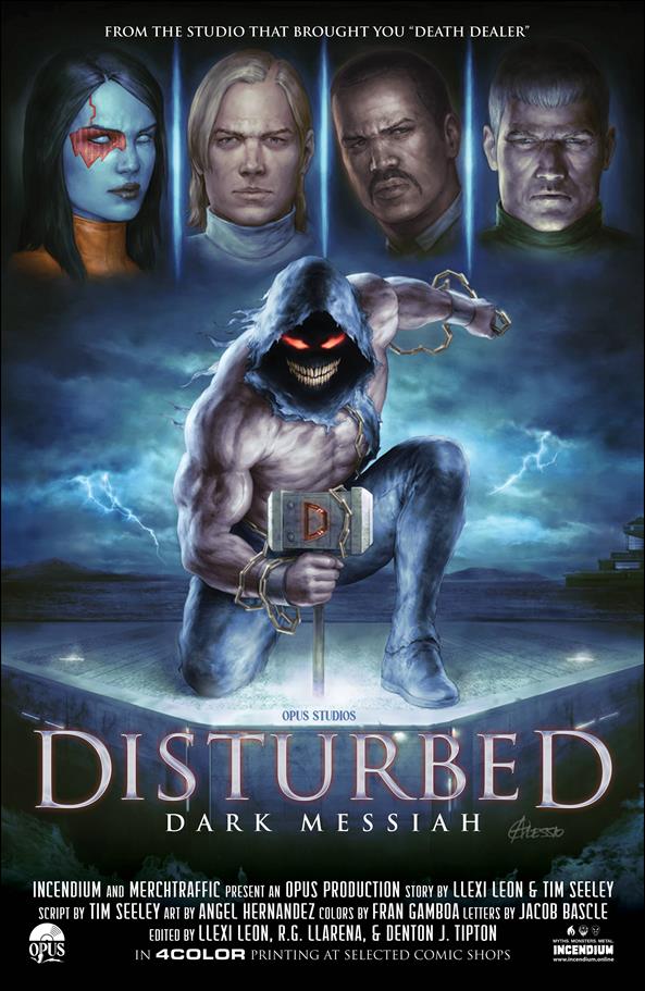 Disturbed: Dark Messiah issue 3-B Agustin Alessio 1:5 Cover