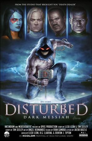 Disturbed: Dark Messiah issue 3-B Agustin Alessio 1:5 Cover