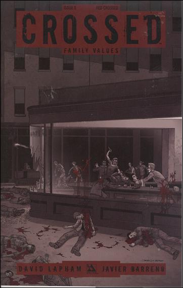 Crossed: Family Values issue 5-D Red Crossed 1:3 Cover