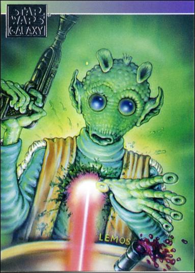 Star Wars Galaxy: Series 1 (Factory Base Set) card 107 Mike Lemos