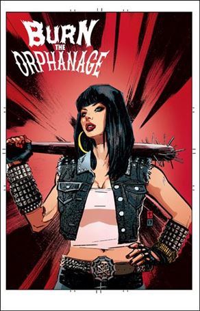 Burn the Orphanage: Born to Lose issue 3-B Tomm Coker Cover
