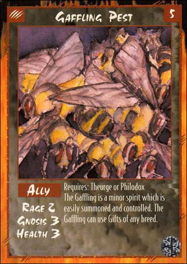 Rage Limited (Base Set) card 98 Gaffling Pest 
