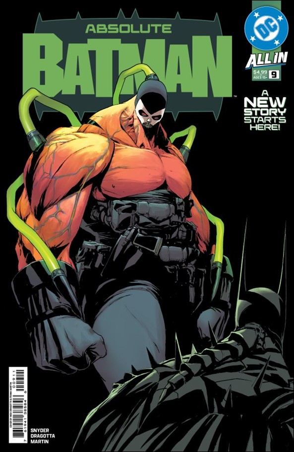 Absolute Batman issue 9 Nick Dragotta Cover