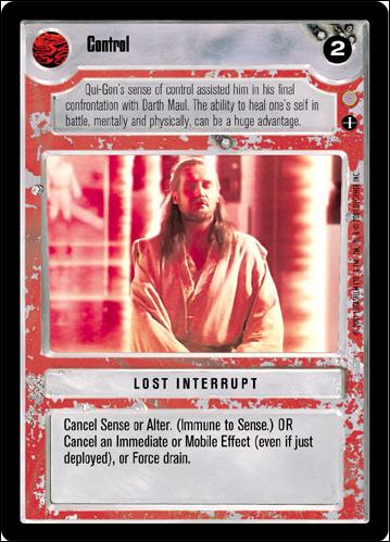 Star Wars: Coruscant Limited (Base Set) card 148 Control