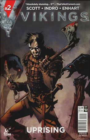 Vikings: Uprising issue 2 John McCrea Cover
