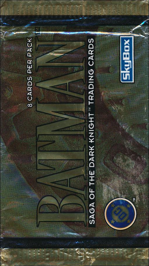 Batman: Saga of the Dark Knight card 2 Sealed Pack