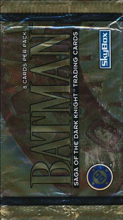 Batman: Saga of the Dark Knight card 2 Sealed Pack