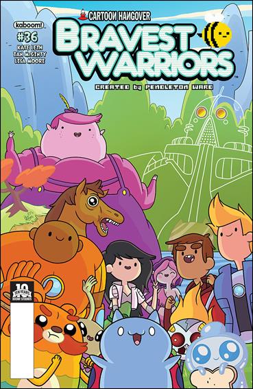 Bravest Warriors issue 36 Ian McGinty Cover