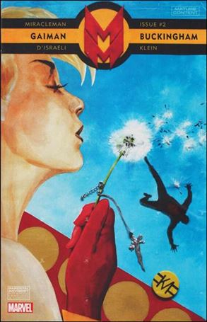 Miracleman by Gaiman & Buckingham issue 2 Polybagged Mark Buckingham Cover