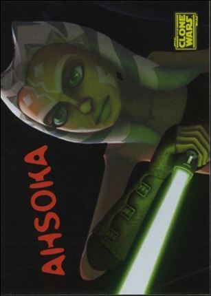 Star Wars: The Clone Wars (Foil Card Subset) card 3 Ahsoka