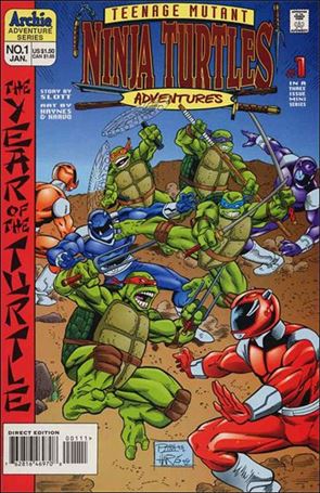 Teenage Mutant Ninja Turtles Adventures (1996) Cover Image 1