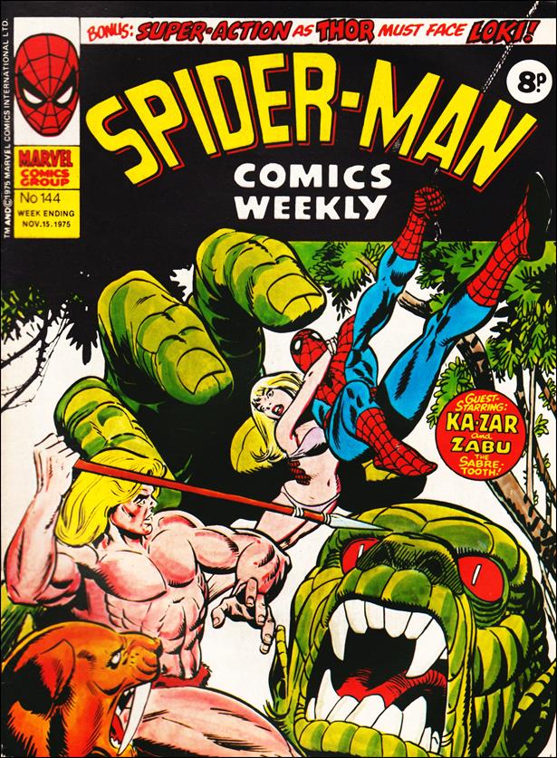 Spider-Man: Comics Weekly (UK) issue 144