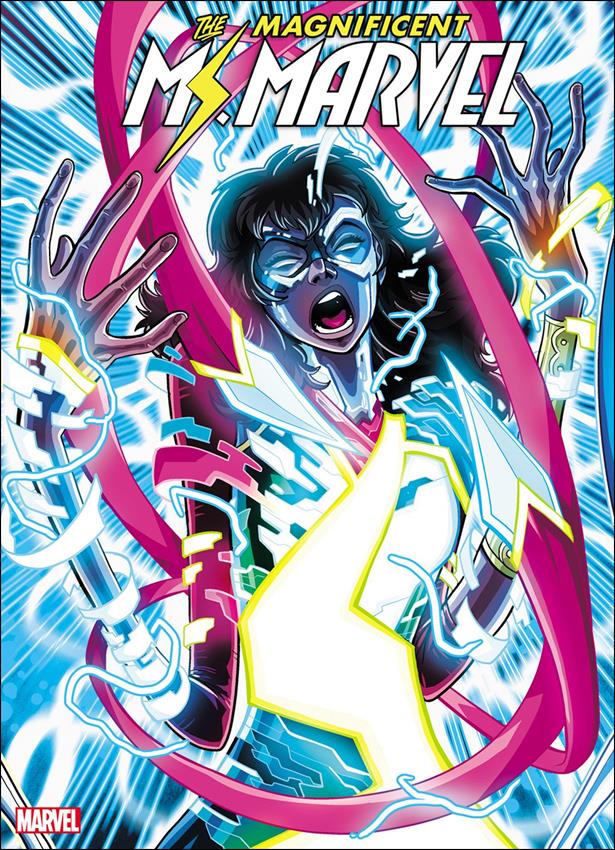 Magnificent Ms. Marvel issue 8-B Luciano Vecchio Connecting Cover (2nd Printing)