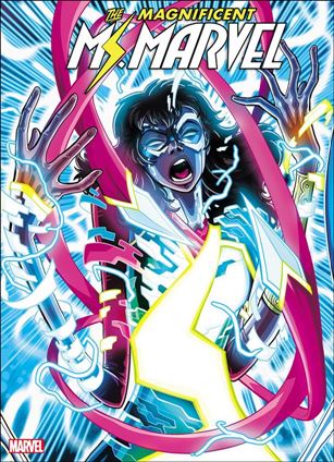 Magnificent Ms. Marvel issue 8-B Luciano Vecchio Connecting Cover (2nd Printing)