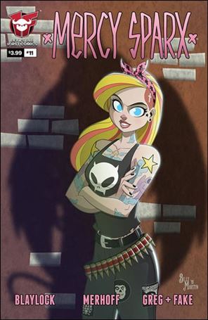Mercy Sparx (2013) issue 11-B Billy Martin Cover