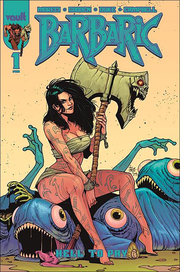 Barbaric: Hell to Pay issue 1-C Corin Howell 1:10 Cover