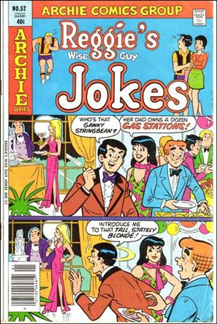 Reggie's Wise Guy Jokes issue 52