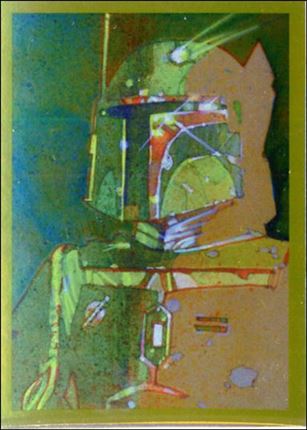 Star Wars Galaxy: Series 7 (Foil Subset) card 6-C Boba Fett - Gold Foil