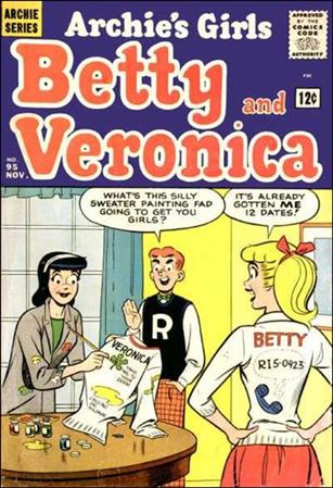 Archie's Girls Betty & Veronica issue 95