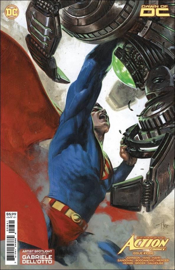 Action Comics (1938) issue 1058-D Gabriele Dell'Otto Artist Cardstock Cover