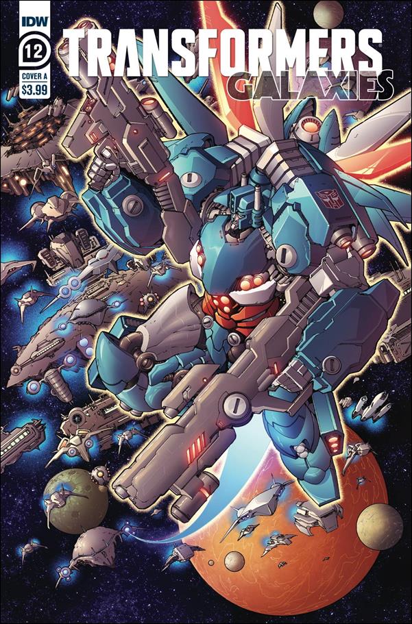 Transformers: Galaxies issue 12 Andrew Griffith Cover