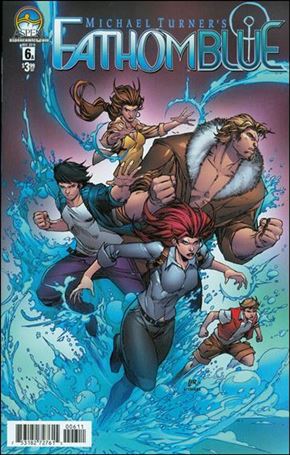 Michael Turner's Fathom Blue Cover Image 2