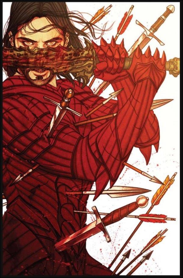 BRZRKR: Poetry of Madness issue 1-K Jenny Frison Foil SDCC Cover