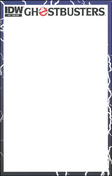 Ghostbusters (2013) issue 10-B Subscription Blank Cover