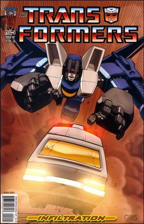 Transformers: Infiltration issue 2-B Guido Guidi Standard Cover