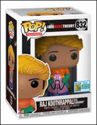 POP! Television figure 832.2 Raj Koothrappali as Aquaman