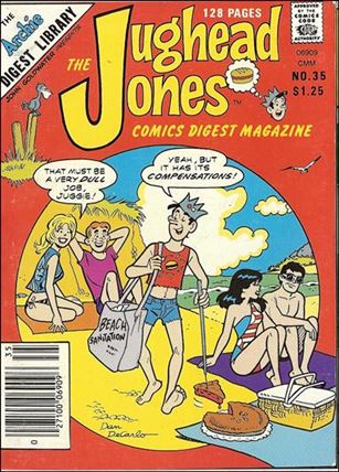 Jughead Jones Comics Digest Magazine issue 35 Digest Sized
