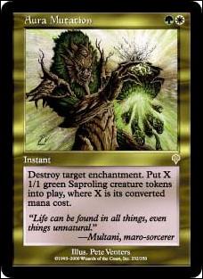 Magic the Gathering: Invasion (Base Set) card 232 Aura Mutation